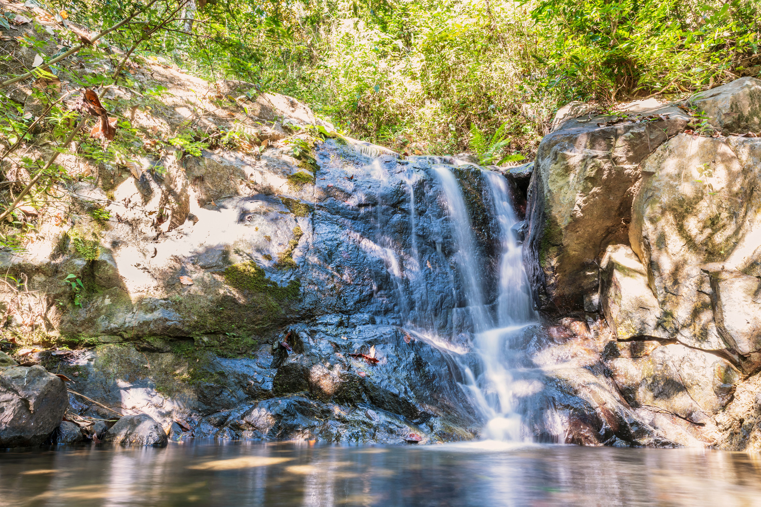 Waterfalls in Azuero peninsula, Panama.